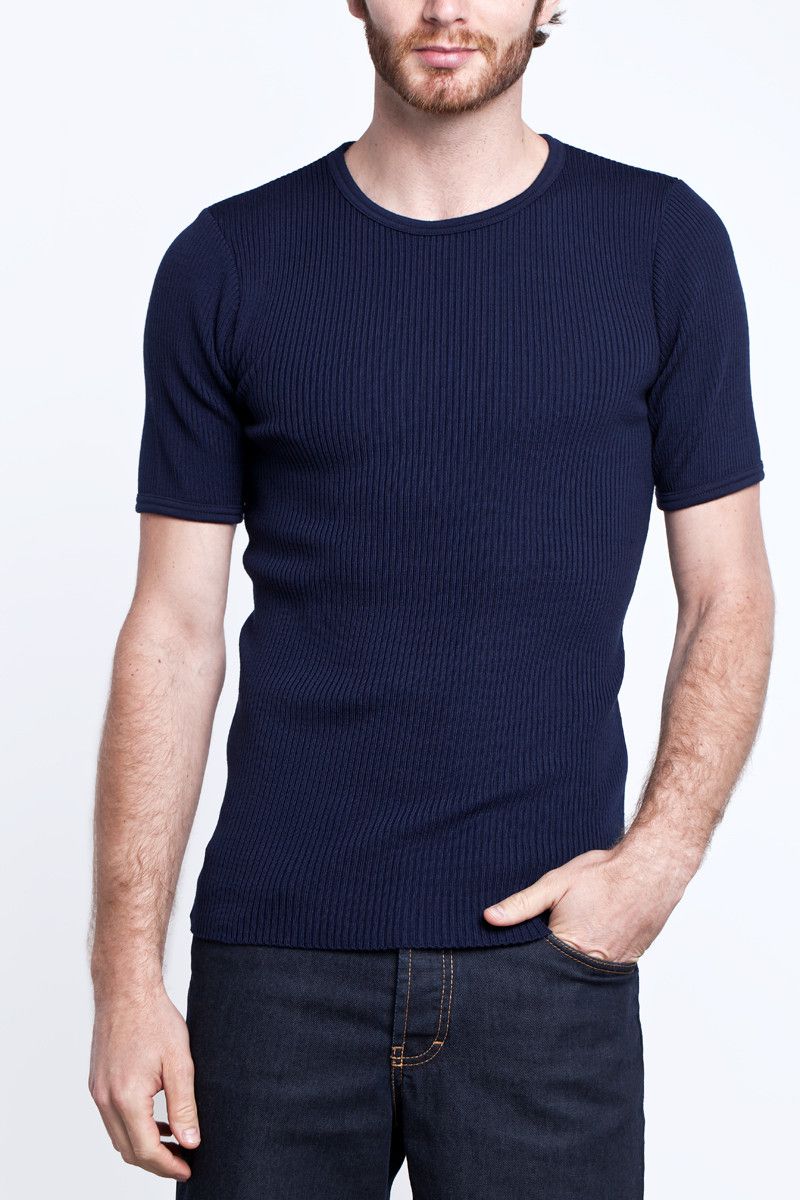 Sous-vêtement technique homme tricot laine manches courtes 2 B Solfin Fabriqué en France