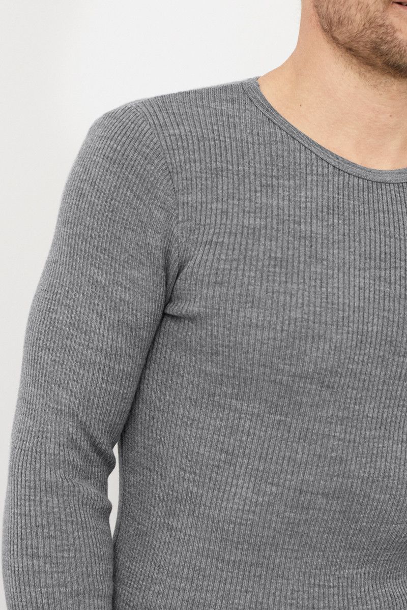 Sous-vêtement technique homme tricot épais en laine 11 B Solfin Fabriqué en France