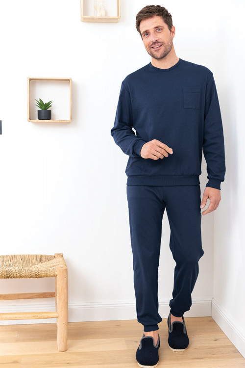 Pyjama coton maille interlock 7 B Solfin Fabriqué en France